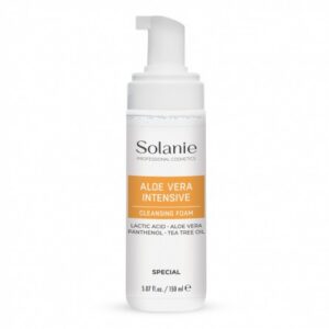 Нежная очищающая пенка с молочной кислотой - 150 мл - Aloe vera intesive cleansing foam